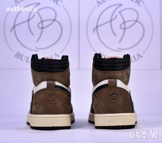 Nike Air Jordan 1 x Travis Scott, Travis Scott Fragment Мъжки Дамски Маратонки, снимка 5 - Ежедневни обувки - 34310745
