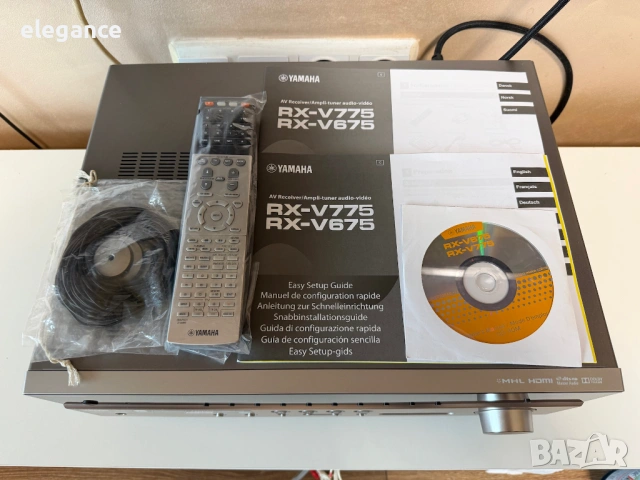 Усилвател / Ресивър Yamaha RX-V675 – 7.2, Wi-Fi, AirPlay, HDMI , NET Radio , APP Control *ТОП* , снимка 7 - Ресийвъри, усилватели, смесителни пултове - 53939171