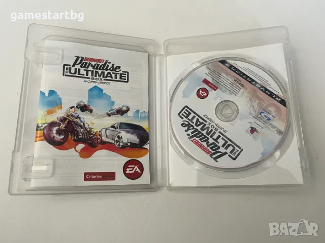 Burnout Paradise - The Ultimate Box за Playstation 3(PS3), снимка 3 - Игри за PlayStation - 49291954