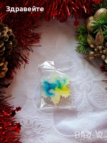 Красиви глицеринови натурални сапунчета с аромат на Коледа, снимка 13 - Декорация за дома - 52702152