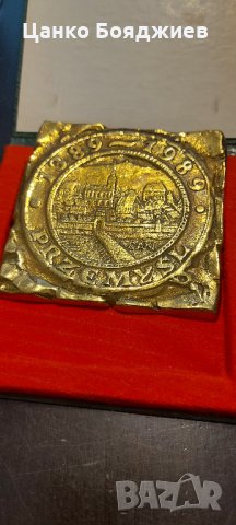 Изключително красив медал/ плакет от Полша, снимка 2 - Антикварни и старинни предмети - 34380564