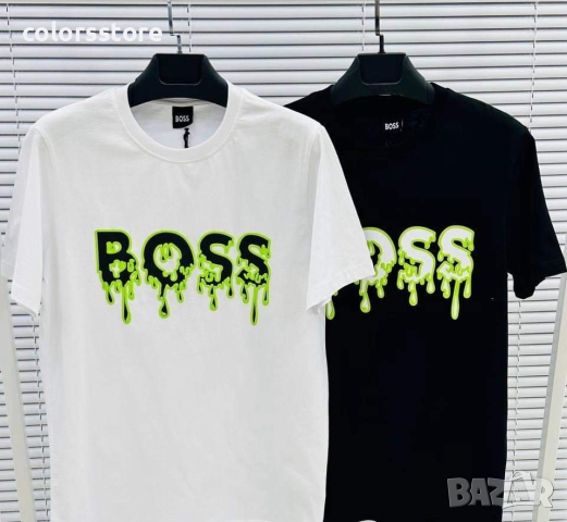 Мъжка тениска Boss код SS44, снимка 1 - Тениски - 31522715