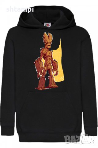 Детски Суитчър/Суитшърт Marvel Groot 1,Игра,Подарък,Изненада,Забавление,Рожден Ден