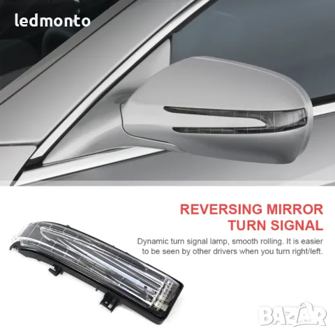 Мигачи за Огледала за Mercedes B CLC CLS W207 SL SLK R171 Мигач огледало