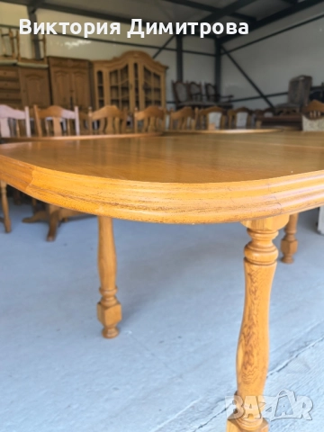 Разтегателна трапезна маса , снимка 2 - Маси - 52852292