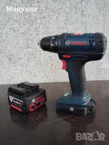 Винтоверт BOSCH 14,4 V-li + батерия 4Ah, снимка 2 - Други инструменти - 52728279