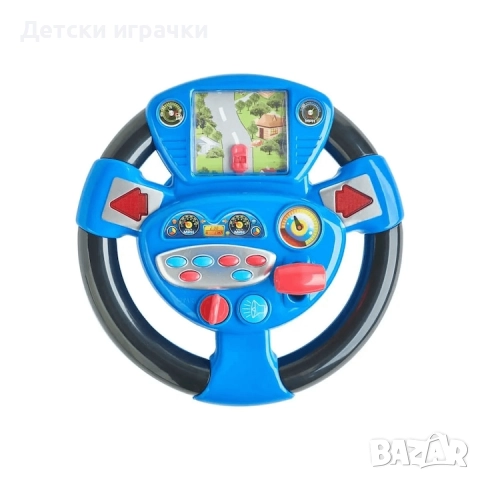 Интерактивна играчка волан със звук и светлини, кормило, снимка 4 - Образователни игри - 52739827