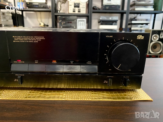 Транзисторен усилвател JVC, снимка 3 - Ресийвъри, усилватели, смесителни пултове - 51997475