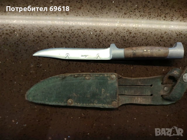 стар нож , снимка 2 - Ножове - 53139952