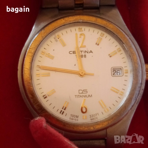 Часовник Сертина Титаниум., снимка 2 - Мъжки - 52220489