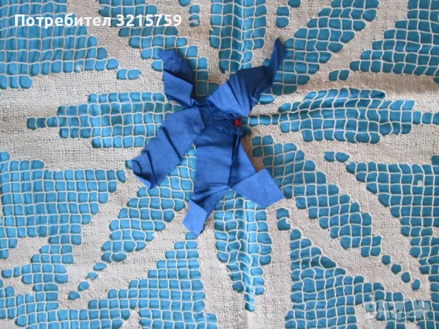 Стара декоративна възглавница -плетена- една кука, 50х50см., снимка 2 - Антикварни и старинни предмети - 50303602