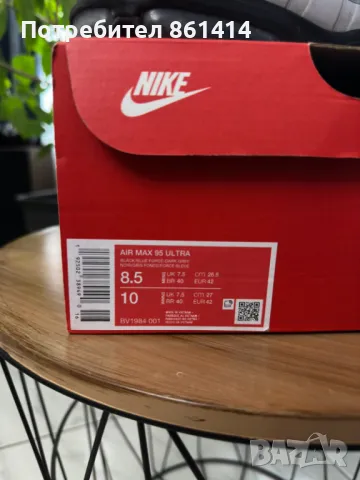 Nike air max 95 ULTRA 42 номер, снимка 4 - Маратонки - 47566075