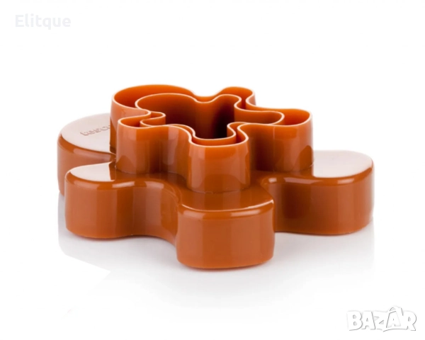 Комплект форми за сладки Tescoma Delicia, коледно човече, 4 размера, снимка 5 - Други - 52831821