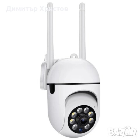 5G WiFi охранителна IP камера  HD 1080P IR Full Color Night Vision, снимка 1 - Камери - 44327234