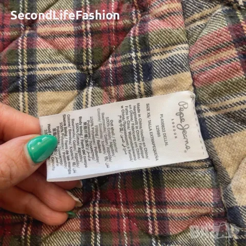 Pepe Jeans London дамско зимно яке размер XS, снимка 6 - Якета - 56090611
