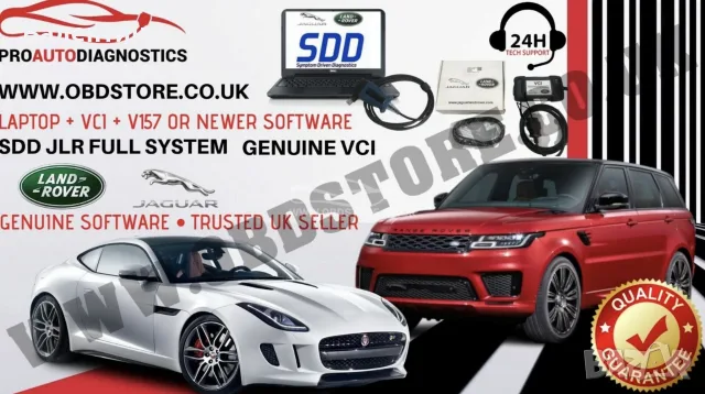 JLR SDD v168 софтуер за програмиране и диагностика за Jaguar и Land Rover
