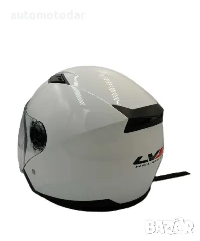 Отворена каска с очила за скутер, снимка 2 - Аксесоари и консумативи - 50421822