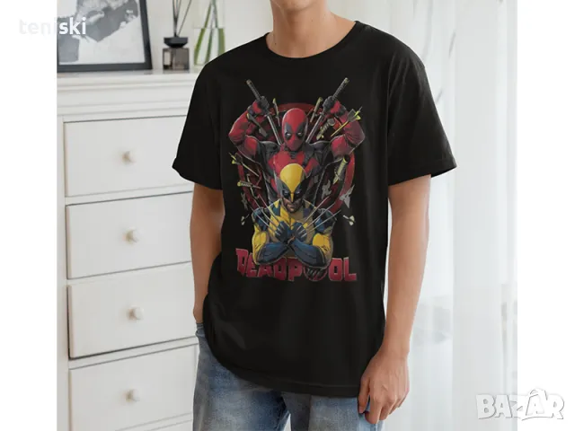 Тениски Дедпул Deadpool Всички мъжки и детски размери