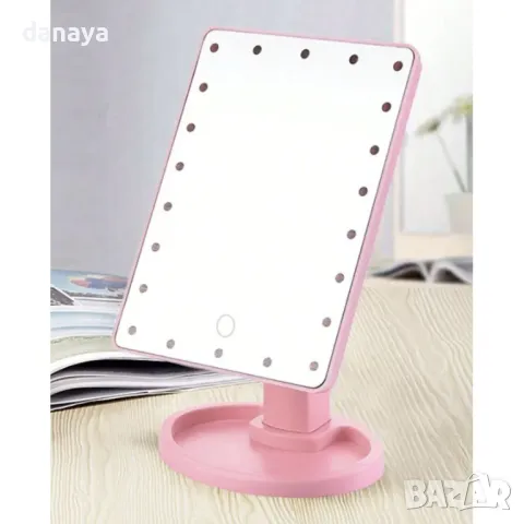 5574 Настолно огледало с LED осветление и USB кабел, снимка 5 - Други - 48509231