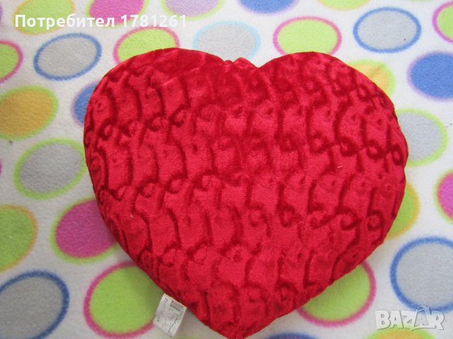 Плюшена играчка сърце, снимка 2 - Романтични подаръци - 44350837