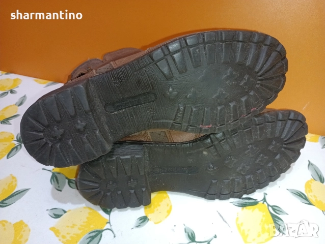 Timberland N 38 кожени боти - 25 лв, снимка 7 - Дамски боти - 52751362