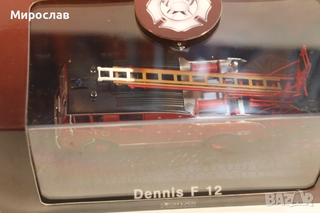 1/72 ATLAS DENNIS F 12 КАМИОН ПОЖАРНА МОДЕЛ КОЛИЧКА, снимка 3 - Колекции - 54302974