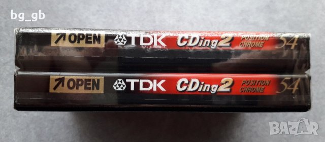 Нови аудио касети TDK CDing2 CHROME, снимка 4 - Аудио касети - 31140321