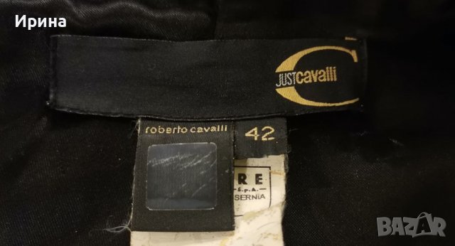  Just Cavalli - уникално палто от естествена кожа и косъм, снимка 7 - Палта, манта - 37839460