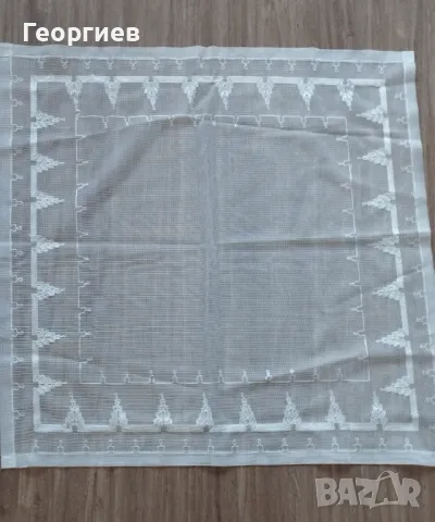 Покривки,карета бродирани на тюл., снимка 6 - Декорация за дома - 49694205