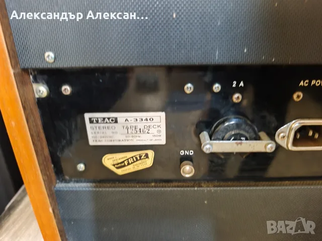 Teac A-3340 с адаптери и ролко, снимка 12 - Декове - 56523412