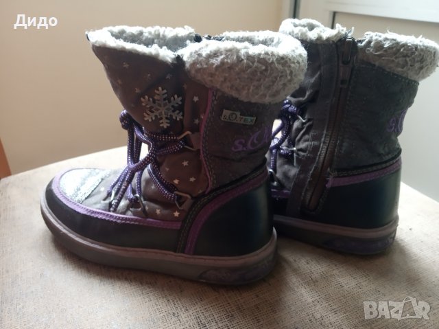 Детски ботуши S.Oliver и Детски сандали Clarks номер 28, снимка 4 - Детски обувки - 39804463