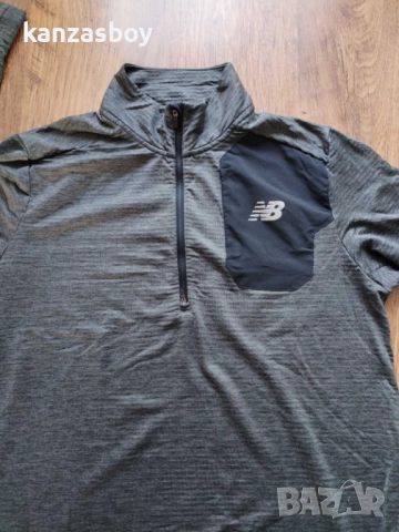 New Balance Impact Run Grid - мъжка термо блуза ХЛ, снимка 4 - Спортни дрехи, екипи - 52956996