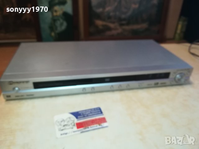 PIONEER DV-393-S DVD PLAYER 0602240940, снимка 4 - Плейъри, домашно кино, прожектори - 44157021