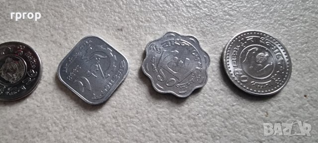 Бангладеш . Лот.  1, 5, 10, 20 и 50 пойша. 1994 -2000 година. Чисто нови. 5 бройки., снимка 3 - Нумизматика и бонистика - 44222545
