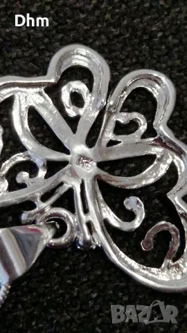 Сребърно колие , снимка 7 - Колиета, медальони, синджири - 48265294
