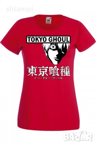 Дамска тениска Tokyo Ghoul 02,Анимация,игра,Празник,Повод., снимка 3 - Тениски - 38074923