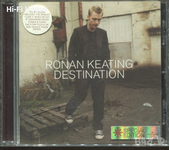 Ronan Keating-Destination, снимка 1 - CD дискове - 37739090