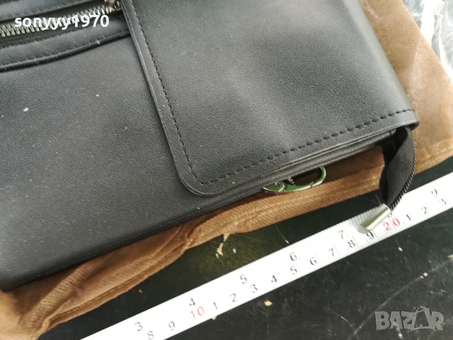 КОЖЕНА ЧАНТА-ЧЕРНА 1907251935, снимка 11 - Чанти - 51075768