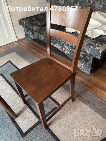 Разтегателна маса за хранене и столове , снимка 4 - Маси - 54008943