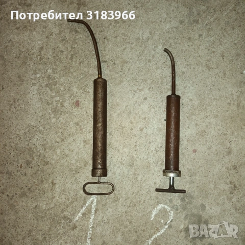 шприц за масло лот 2 броя