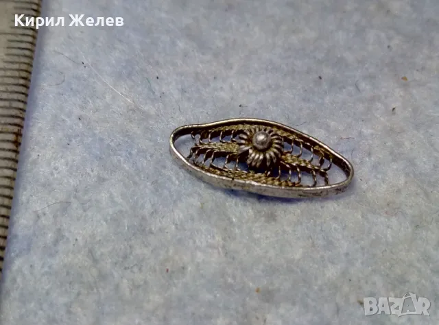 СТАРИННО ФИЛИГРАННО СРЕБЪРНО УКРАШЕНИЕ ВИСУЛКА СРЕБРО ВИСОКА ПРОБА ФИНА РЪЧНА ИЗРАБОТКА 48259, снимка 8 - Антикварни и старинни предмети - 49704312