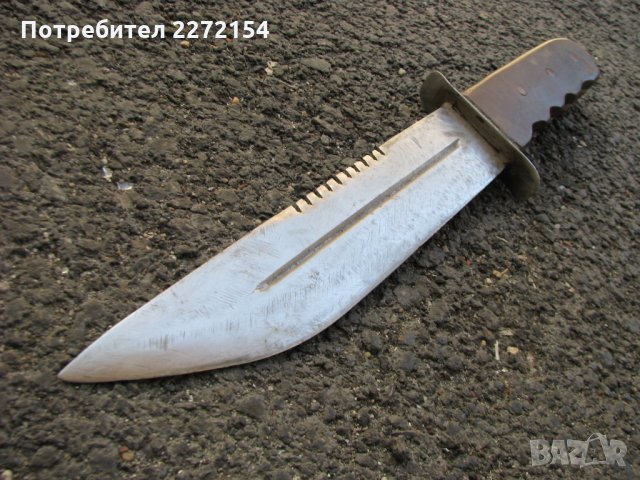 Ловен нож с трион, снимка 2 - Ножове - 30084404