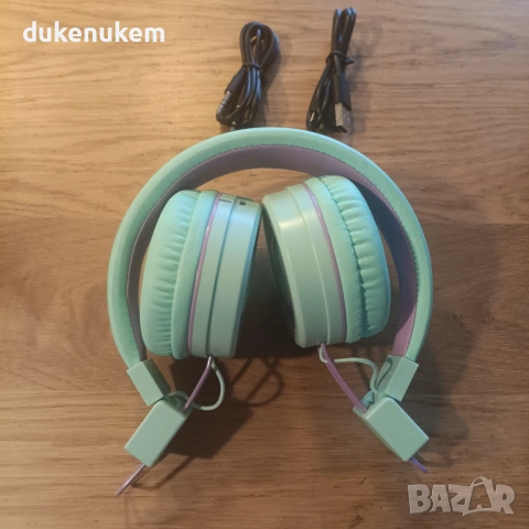 Детски безжични слушалки iClever с микрофон – Bluetooth 5.0, ограничение на звука, снимка 7 - Слушалки и портативни колонки - 53269779