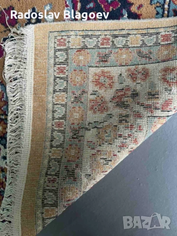 Персийски килим 280х185 см - турски 100% вълна, снимка 3 - Килими - 53884574