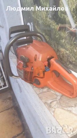 Моторен трион Huskvarna 350, снимка 3 - Градинска техника - 52083156