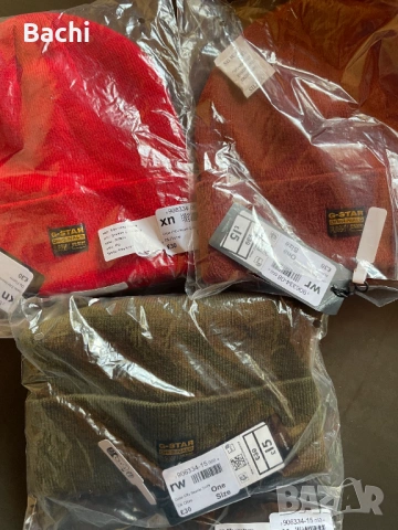 Зимна шапка G-Star Raw Effo Beanies Нова С Етикети