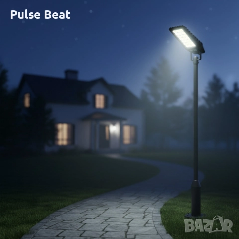 Соларна улична лампа Louis Yartton LY 1200W / 1600W / 2000W – мощно осветление без електричество, снимка 2 - Соларни лампи - 52404886