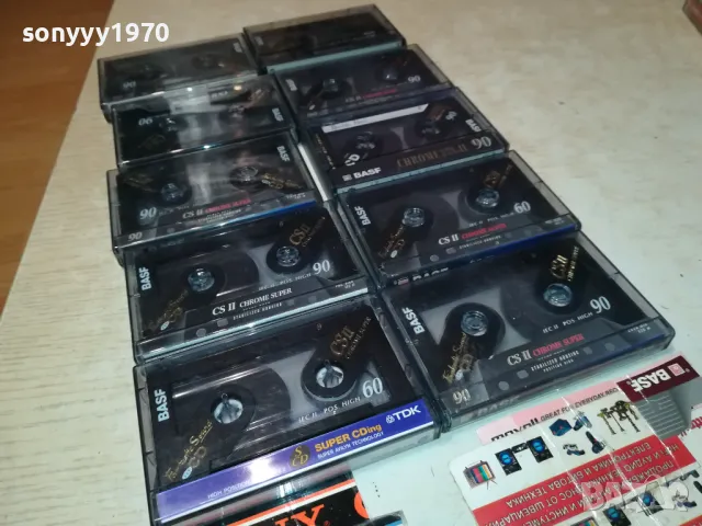 BASF X10 TAPE-ВНОС SWISS 1602251635, снимка 5 - Аудио касети - 49153523