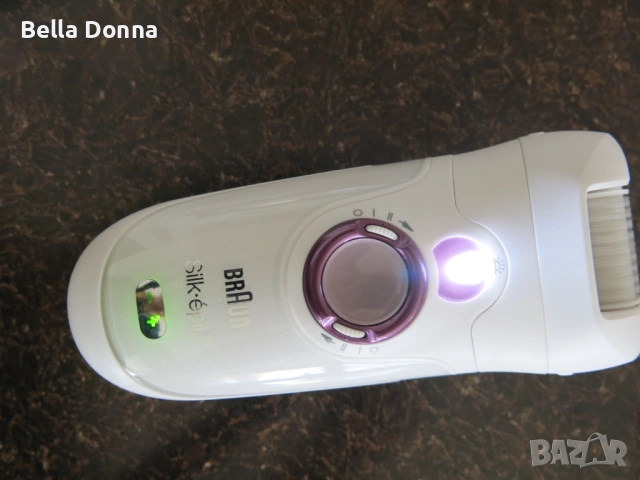 Безжичен епилатор Braun Silk-Epil 7-700 SensoSmart, снимка 4 - Епилатори - 54357705