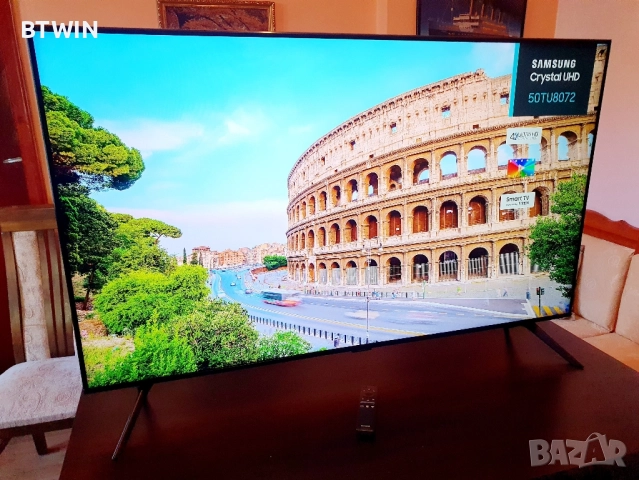 Телевизор - Samsung 50 ИНЧА - Smart - 4K - Ultra - HD !, снимка 4 - Телевизори - 52508542